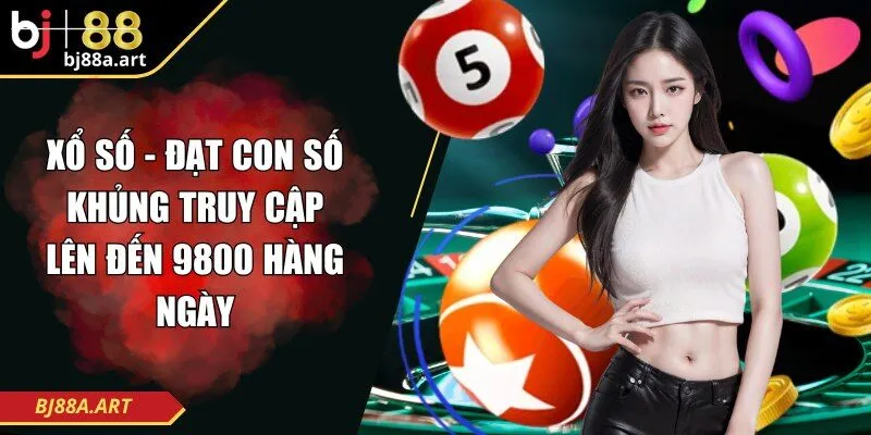 Xổ số - Đạt con số khủng truy cập lên đến 9800 hàng ngày