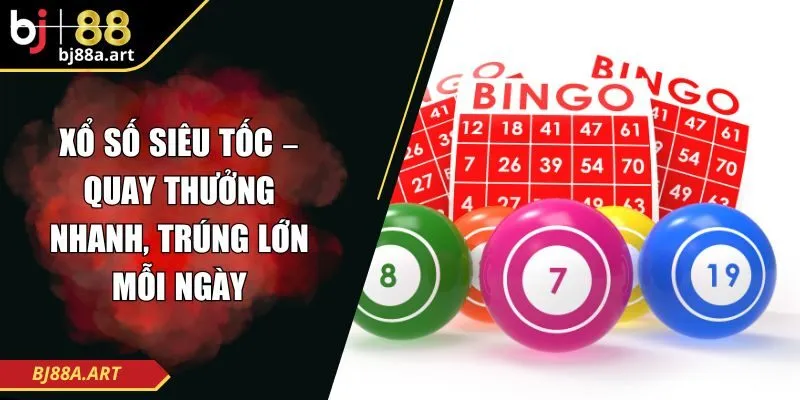 Xổ Số Siêu Tốc – Quay Thưởng Nhanh, Trúng Lớn Mỗi Ngày