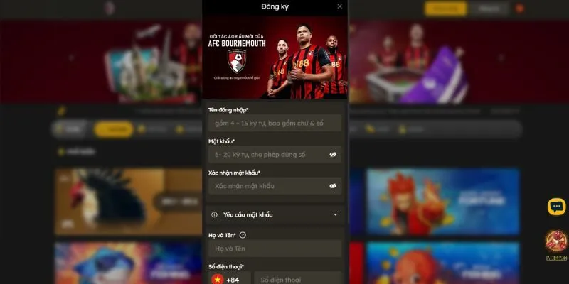 Chi tiết cách mở tài khoản chính thức tại nhà cái BJ88 